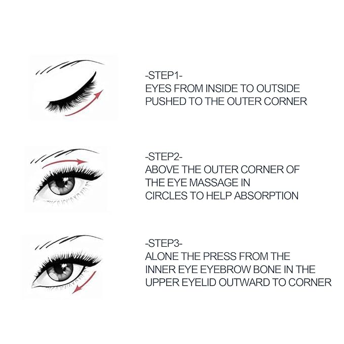 Open eyes awaken peptide lifting eye gel,peptide eye lifting gel,Reduces Dark Circles, Dark circles Hydrating firming Eye cream (7PCS)-VivaGrace Women