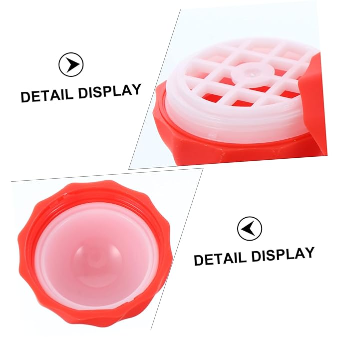 10pcs Box Spherical Lipstick Case Bulk Lip Balm Lipgloss Lip Gloss Round Ball Containers Lip Balm Containers Lip Balm Sphere Container Empty Lip Balm Sphere Lip Balm Bottles Red-VivaGrace Women