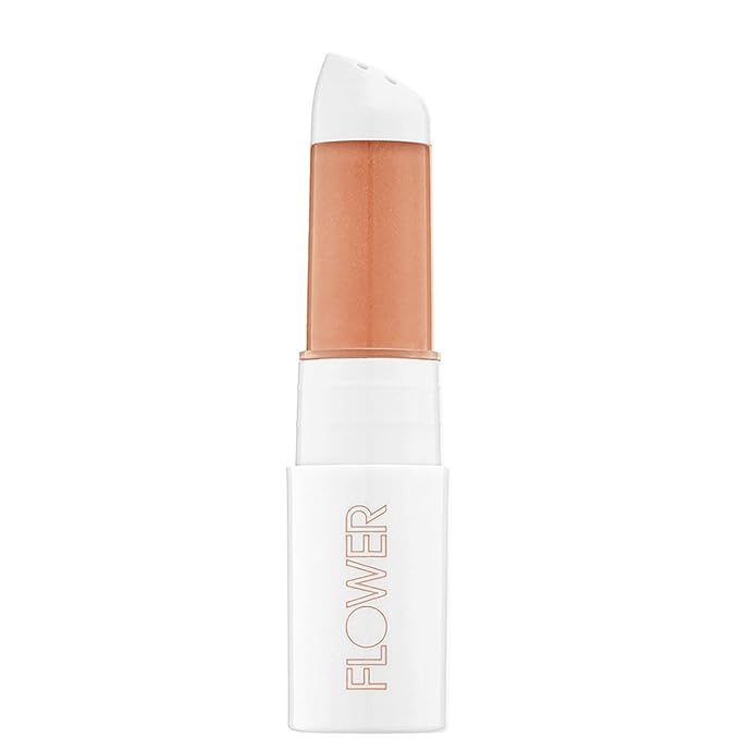FLOWER BEAUTY By Drew Barrymore Petal Pout Lip Mask - Hydrating + Moisturizes Lips - Mango + Cocoa Butter - Lip Tint - Natural Color + Semi-Glossy Finish (Nectar)-VivaGrace Women