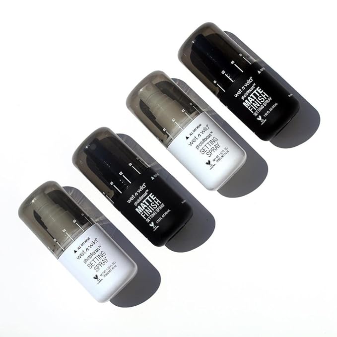 wet n wild Photo Focus Setting Mist, Up to 24HR Wear, Lightweight & Nourishing Aloe Formula Suitable for All Skin Types, Cruelty-Free & Vegan - Matte Appeal-VivaGrace Women