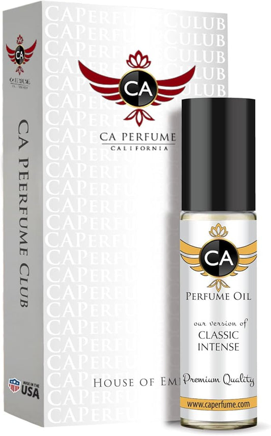 CA Perfume Impression of Classic Intense For Women Fragrance Body Oil Roll-On 0.3 Fl Oz/10ml-VivaGrace Women
