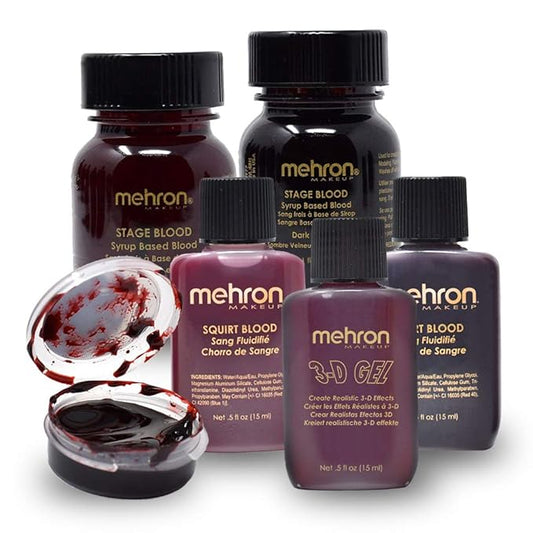 Mehron Makeup Pro Blood Set-VivaGrace Women
