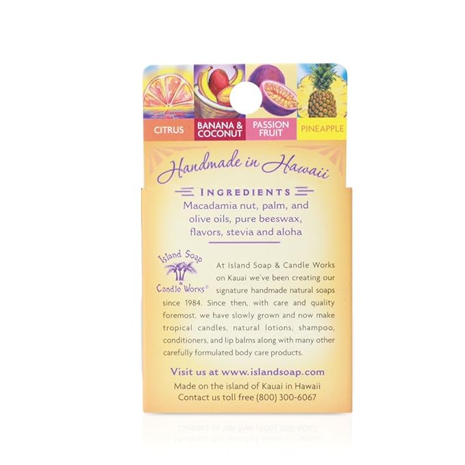 Island Soap & Candle Works Lip Balm (Sticks)-VivaGrace Women