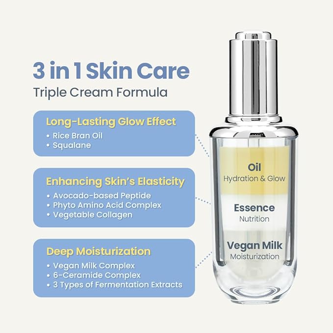 TIRTIR Ceramic Milk Ampoule (0.33 Fl Oz)-VivaGrace Women