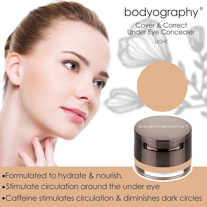 Bodyography Cover & Correct Under Eye Concealer - Light-VivaGrace Women