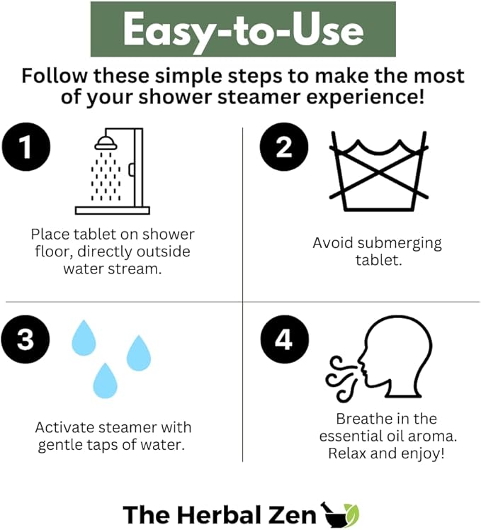 Shower Steamers Aromatherapy Variety Pack - Shower Bombs Made in The USA - Aromatherapy Bath Gifts for Women - Back to School Gift - Shower Tablets Mothers Day Gift-VivaGrace Women