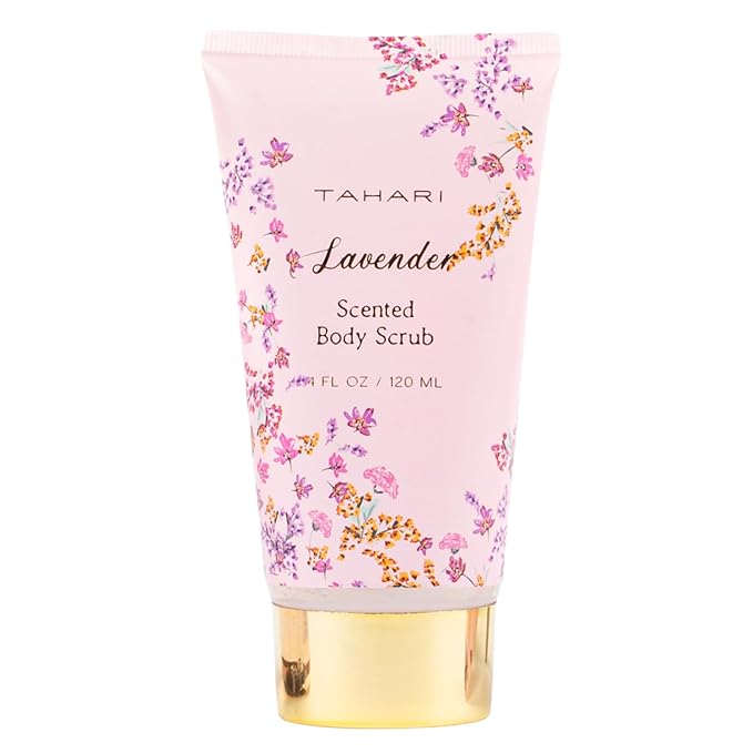 Tahari Spa Gift Set for Women, Lavender Spa Set, Bath Kit for Women Gift Set Includes Body Lotion, Body Wash, Body Scrub, Lotion Gift Set for Women, Birthday Gifts For Women-VivaGrace Women