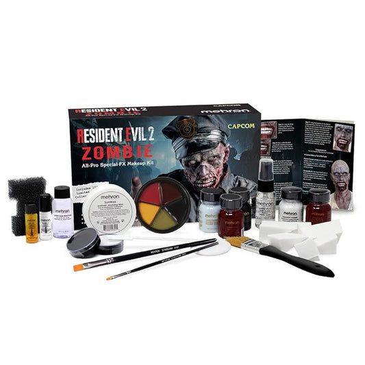 Mehron Makeup RE2 Zombie All-Pro Makeup Kit-VivaGrace Women