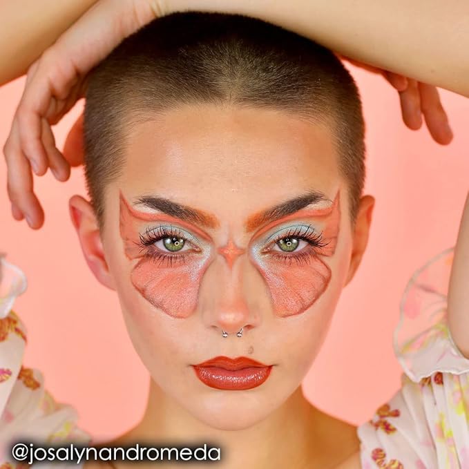 Mehron Makeup Paradise Makeup AQ Pro Size | Stage & Screen Performance, Face & Body Painting, Beauty, Cosplay, and Halloween | Water Activated Face Paint, Body Paint 1.4 oz (40 g) - Coral-VivaGrace Women