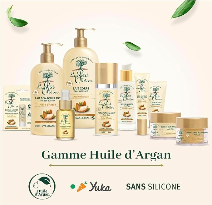 Nourishing Lip Balm Stick - Enriched with Argan Oil - Softens and Smooths Dry Lips - Made with Natural Vegetable Oils - 0.14 oz-VivaGrace Women