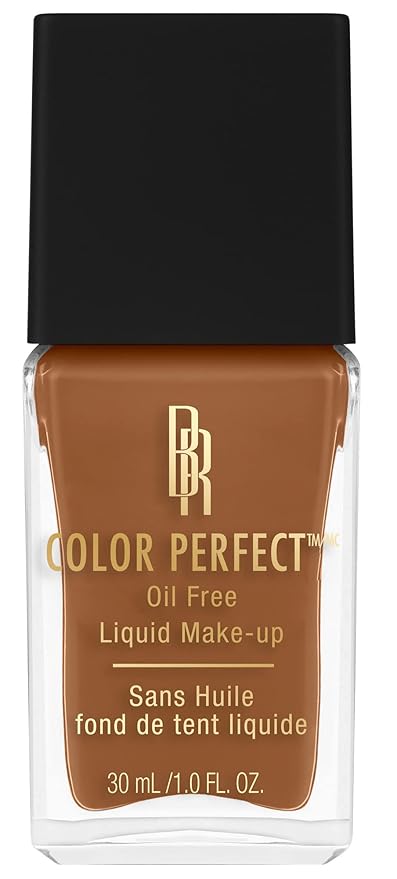 Black Radiance Color Perfect Liquid Full Coverage Foundation Makeup, Brown Olive, 1 Ounce-VivaGrace Women