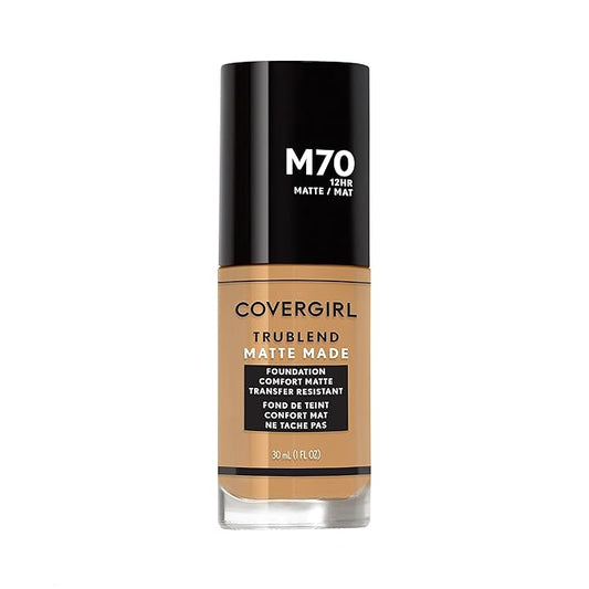 COVERGIRL TruBlend Matte Made Liquid Foundation, Sand Beige-VivaGrace Women