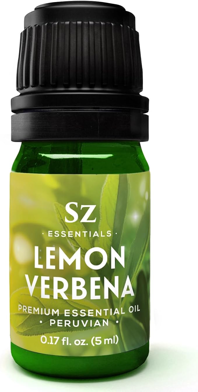 Lemon Verbena Essential Oil – 100% Pure & Natural, Grown in The High-Altitude Andes – Sweet, Citrusy, Uplifting Scent – Aromatherapy, Home Use – Therapeutic Grade & Vegan – 5 mL-VivaGrace Women