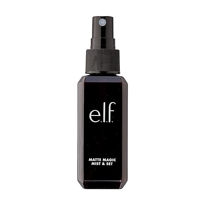 e.l.f. Matte Magic Mist & Set - Small, Lightweight, Long Lasting, Mattifying, Revitalizes, Controls Shine, Refreshes, Hydrates, All-Day Wear, 2.0 Fl Oz-VivaGrace Women