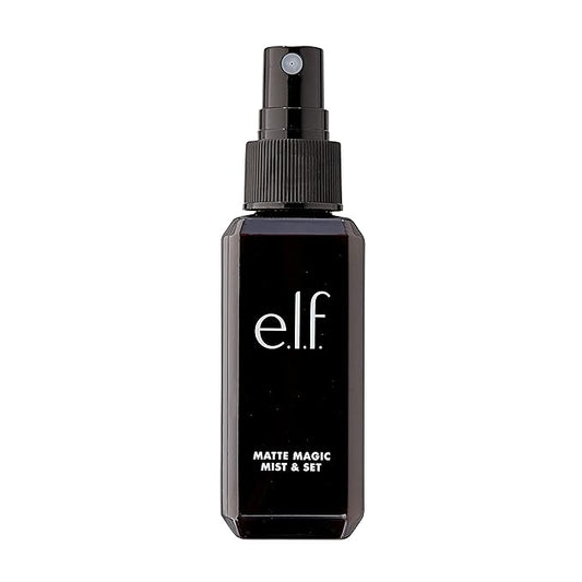 e.l.f. Matte Magic Mist & Set - Small, Lightweight, Long Lasting, Mattifying, Revitalizes, Controls Shine, Refreshes, Hydrates, All-Day Wear, 2.0 Fl Oz-VivaGrace Women