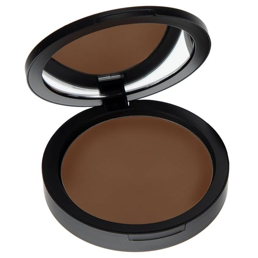Mineral Dual Powder in COFFEE BREAK (Extra Dark) | 4-in-1 Pressed Mineral Foundation with SPF 15 for Flawless Glow & Soft Looking Skin | Oil Free, Talc Free, Gluten Free | 0.45 Oz | by Mommy Makeup-VivaGrace Women