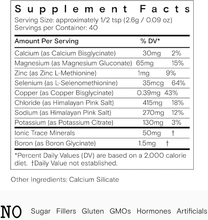 Moon Juice - Mini Dew Electrolytes Powder - Naked (Unflavored), 30 Servings - 2in1 Electrolytes & Minerals - Hydration Powder - Magnesium, Calcium, Potassium & Pink Salt - Sugar Free, Vegan, Non GMO-VivaGrace Women