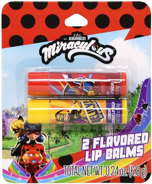 Miraculous Centric Beauty Ladybug 2 Count Lip Balm-VivaGrace Women