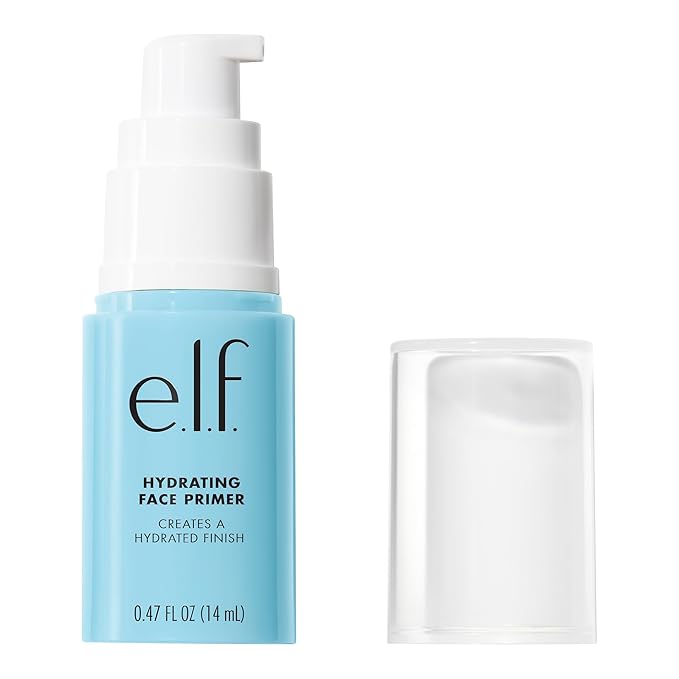 e.l.f. Hydrating Face Primer, Makeup Primer For Flawless, Smooth Skin & Long-Lasting Makeup, Fills In Pores & Fine Lines, Vegan & Cruelty-free, Small-VivaGrace Women