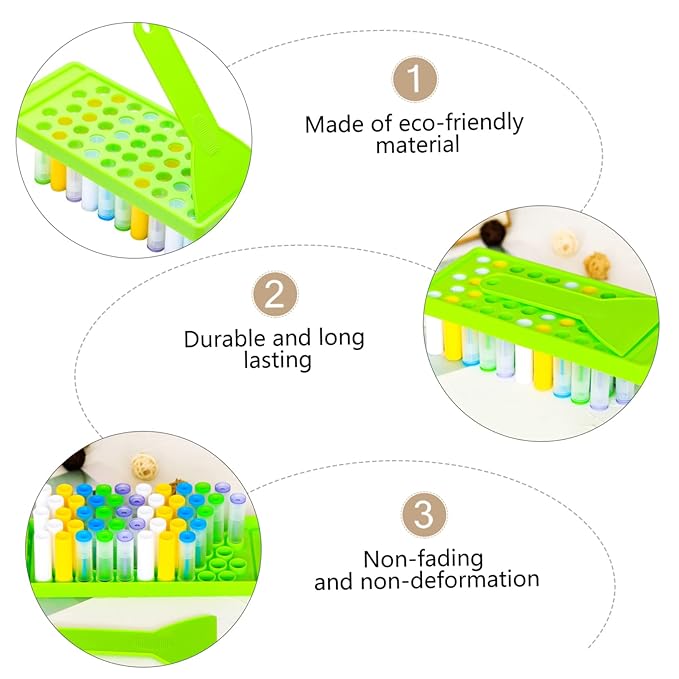 50 Lipstick Filling Mold lip balm pour kit lip balm tube tray lipstick Tray lip tubes stand tray lip balm container tray lip balm tube filling tray kit plastic small-VivaGrace Women