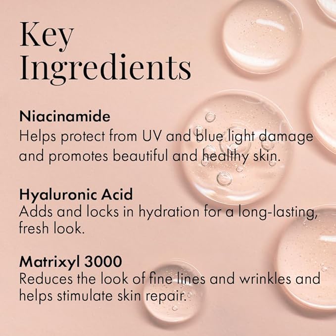 Jerome Alexander My Color Self Adjusting Full Coverage Foundation Makeup with Kabuki Brush (Light)-VivaGrace Women