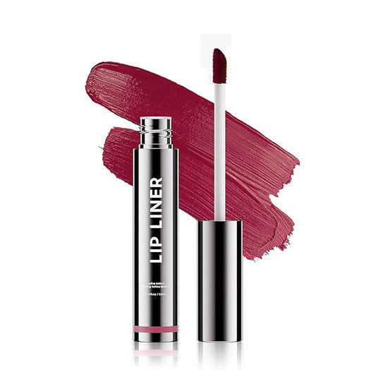 Lip Stain Peel Off - Lip Liner Waterproof, Lip Liner Stain Transfer Proof & Plumping, Moisturizing Non-Stick Cup Matte Finish Stay On All Day, Mauve Color-VivaGrace Women