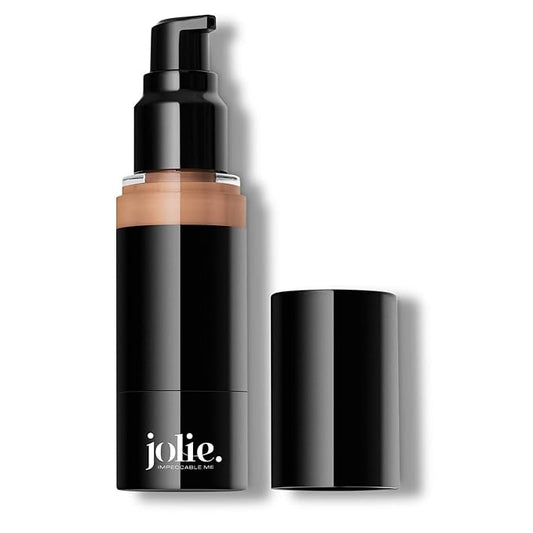 Jolie Luminous Foundation SPF 15 - Silky Hydrating Liquid Makeup (Pale Beige)-VivaGrace Women