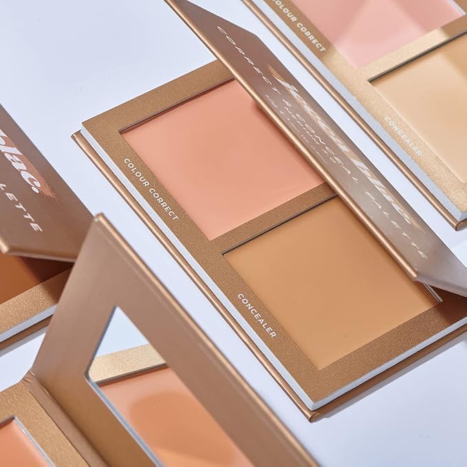 Jecca Blac Correct and Conceal Medium Coverage Palette, Lightweight Long Lasting Formula, Medium To Full Coverage, Gender Neutral and LGBTIQA+ Inclusive Make Up, Medium 5.0, 12g-VivaGrace Women