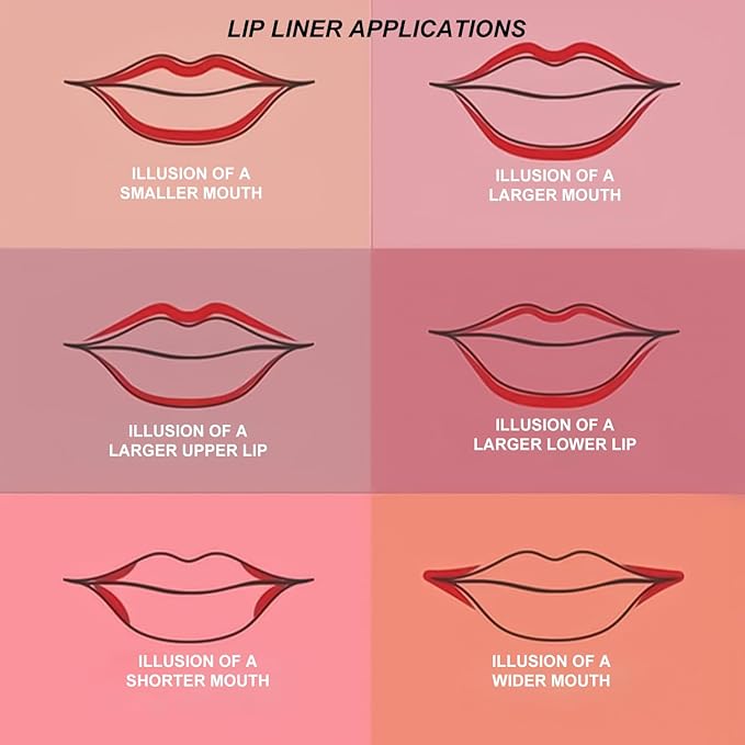 YOUNG VISION Liquid Lipstick & Lip liner Combo Set, Matte Lip Contour Kit - Durable, Waterproof, Kit de Labios Matte for Lasting Definition…-VivaGrace Women