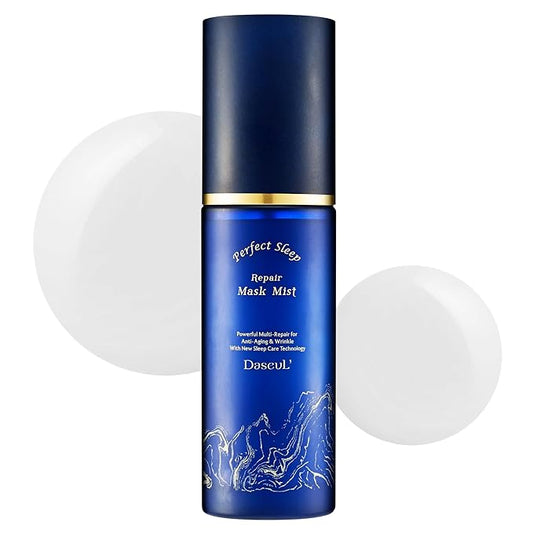 Perfect Sleep Repair Mask Mist 2.70fl.oz, Retinol-Infused Dual Layer Sleeping Serum-in-Mist for Overnight Skin Recovery, Lifting & Wrinkle Care, Deep Hydration & Radiance Boosting Korean Facial Spray-VivaGrace Women