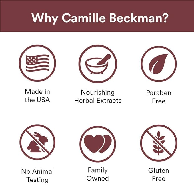Camille Beckman Oriental Spice Essentials Gift Basket, Glycerine Hand Therapy 6 oz, Silky Body Cream 13 oz, Hand and Shower Cleansing Gel 13 oz, Glycerine Soap 3.5 oz, Bath Body Net, and Gift Basket-VivaGrace Women