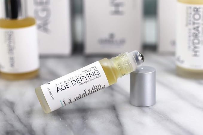 Airelle Age-Defying Eye and Lip Treatment | Anti Aging, Helps Reduce Wrinkles, Fine Lines | Dermatologist Recommended | Hyaluronic Acid, Berrimatrix | Natural Ingredients | .3 Fl Oz-VivaGrace Women