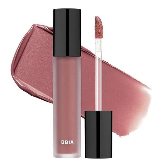BBIA Last Velvet Tint - Soft & Creamy Matte Finish Lip Stain, Blur Effect with Velvety Texture, Long-Lasting, High Pigment, Lightweight, Non-Drying, Vegan, Korean Lip Makeup (V42 SO GOOD FIG)-VivaGrace Women
