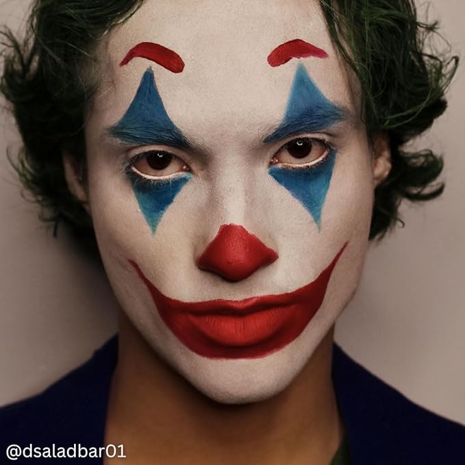 Mehron Makeup Foundation Greasepaint | Stage, Face Paint, Body Paint, Halloween Makeup 1.25 oz (38 g) (BLUE)-VivaGrace Women