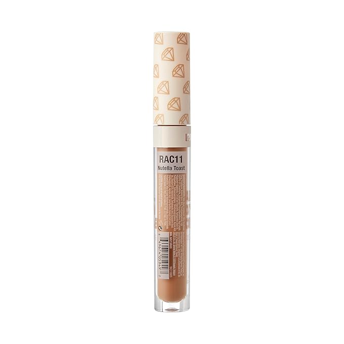 Ruby Kisses All Day Concealer Lightweight Full Coverage Multi-Use Concealer 0.13 Fl Oz (4-2 Nutella Toast (11))-VivaGrace Women