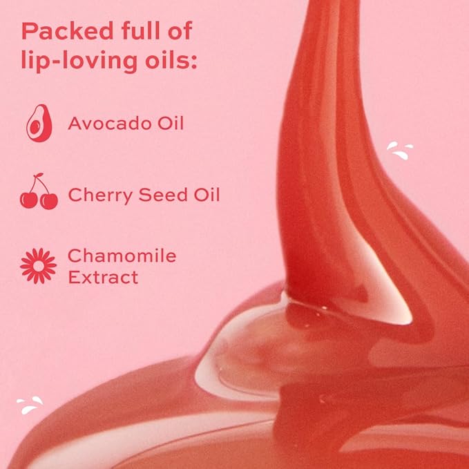 Revolution Beauty, Juicy Peptide Lip Balm, Hydrating & Plumping Lip Balm with Sheer Color, Infused with Vitamin E & Peptides, Clear Ice, 0.27 Fl. Oz-VivaGrace Women