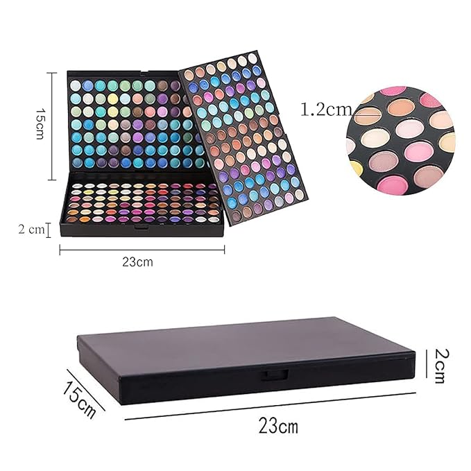 VERONNI 252 Colors Eyeshadow Palette Makeup set 3 Layers High Pigmented Matte Shimmer Eyeshadow Pallet Professional Full Eye Makeup Kit EyeShadow Box Ultimate Cosmetics Set-VivaGrace Women