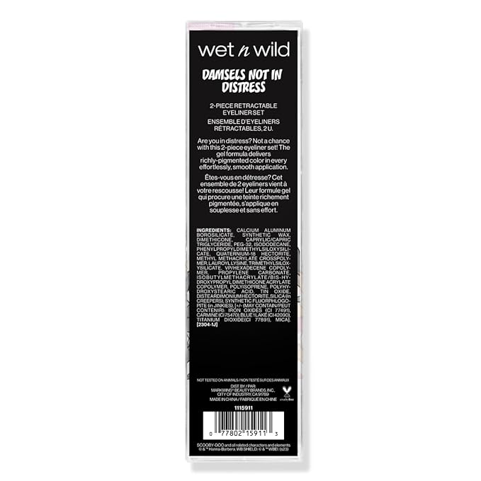 wet n wild Scooby Doo Collection Damsels Not In Distress 2-Piece Retractable Eyeliner Set