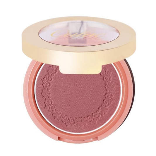 OULAC Blush Makeup Powder Mauve| Natural Matte Blush Cool Tone Skin Light Meidum | Buildable & Light Weight Smooth| Cruelty-Free Blush Vegan | 4.8g 11 Fatal Seduction (Mauve Wood Color)-VivaGrace Women