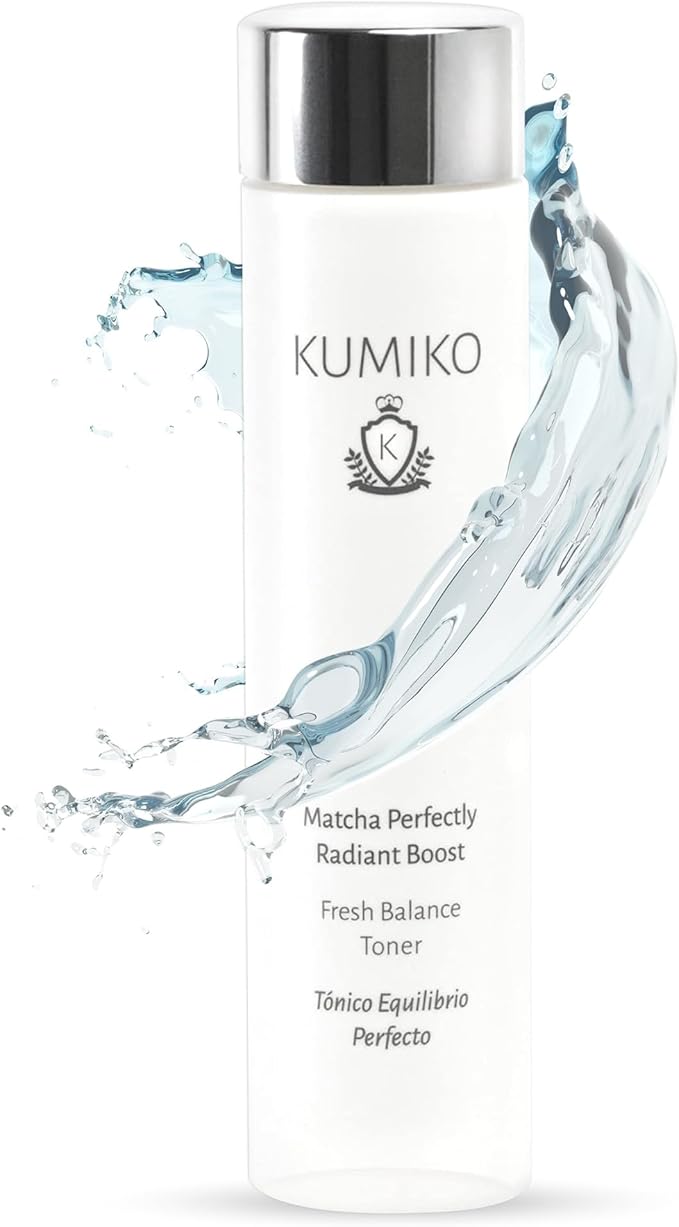 KUMIKO Ultimate Matcha Skin Care: Radiant Boost Face Toner Fresh Balance - Purifying & Refreshing Glow Essence - Hydrate, Balance, Replenish Skin - 7.84 oz - Soothe and Revitalize Your Skin-VivaGrace Women