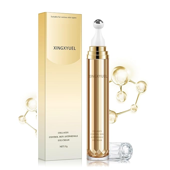 Eye Cream for Dark Circles Puffiness and Bags Eye Serum Eye Roller for Puffy Eyes Under Eye Cream for for Women Daily Skincare Crema Para Las Ojeras-VivaGrace Women