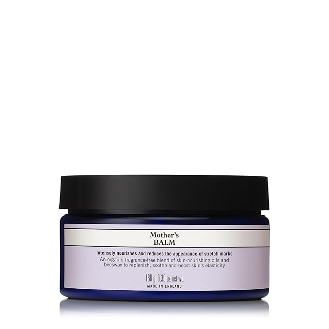 Neal's Yard Mother's Balm, Helps Reduce the Appearance of Stretch Marks & Improve Elasticity, Ideal for New Moms, Fragrance Free, Cruelty-Free, 120g-VivaGrace Women