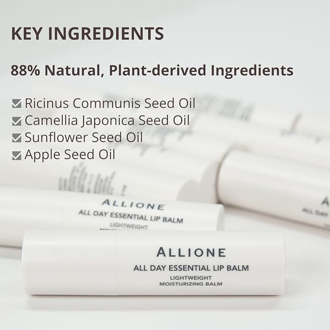 All Day Essential Tinted Lip Balm 05 Berry Fig | Natural Gloss Balm, Moisturizing Lip Care, Deep Nourishing Plant-Based Chapstick, Lasting Hydration Lip Butter for Dry Cracked Chapped Lips-VivaGrace Women