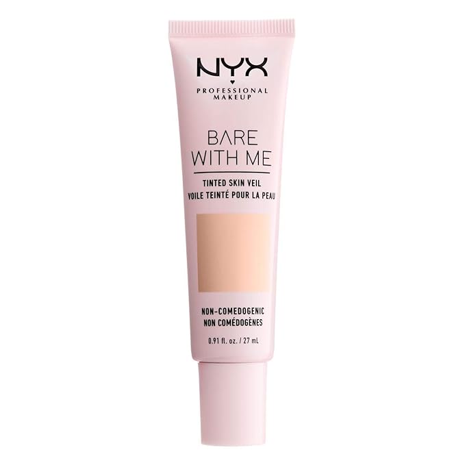 NYX PROFESSIONAL MAKEUP Bare With Me Tinted Skin Veil, Lightweight BB Cream - Pale Light-VivaGrace Women