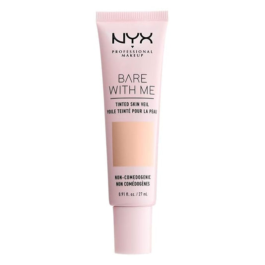 NYX PROFESSIONAL MAKEUP Bare With Me Tinted Skin Veil, Lightweight BB Cream - Pale Light-VivaGrace Women