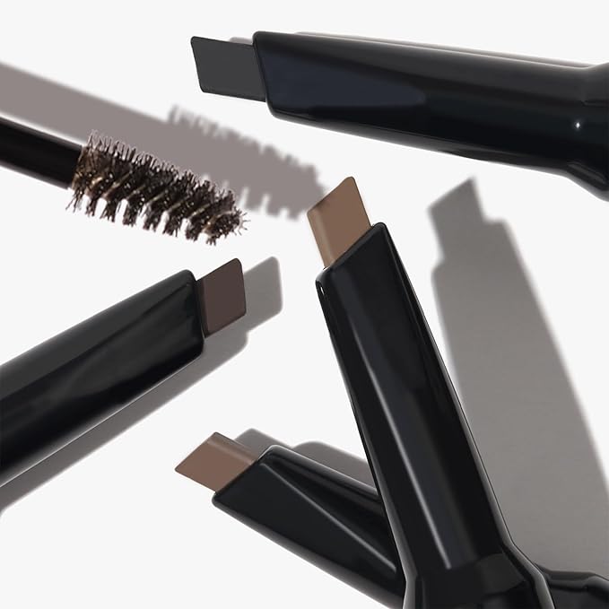 LAURA GELLER NEW YORK Sculpt-n-Stay Waterproof Brow Pencil & Gel- Dark Brown-VivaGrace Women