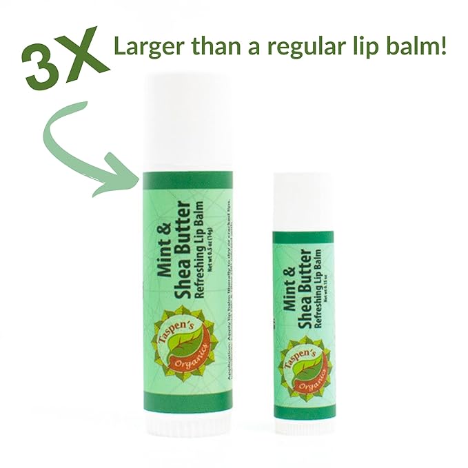 Intensive Hydration Lip Balm Set - All Natural Lip Balms & Moisturizers- Soothing Relief - Refreshing Flavors - Cruelty-Free (Mint)-VivaGrace Women