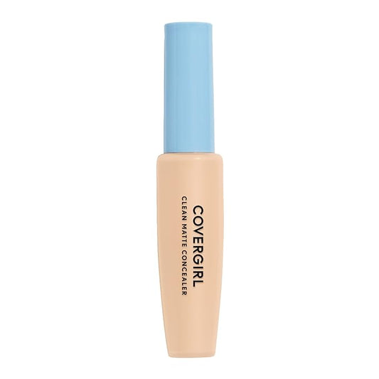 COVERGIRL - Clean Matte Concealer, Oil-Free, Lightweight Formula, Blendable, Natural-Looking Coverage, 100% Cruelty-Free-VivaGrace Women