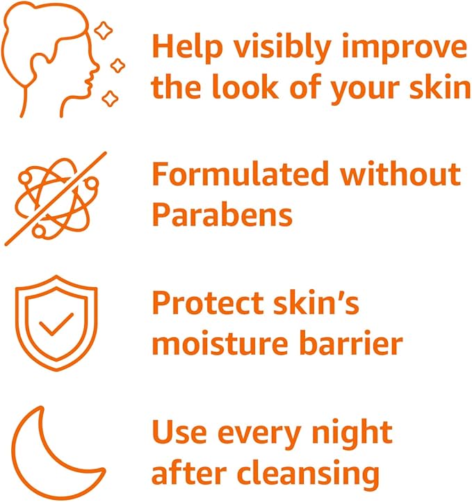 Amazon Basics Triple Replenishing Moisturizer, Night Cream, 1.7 Ounces, 1-Pack-VivaGrace Women