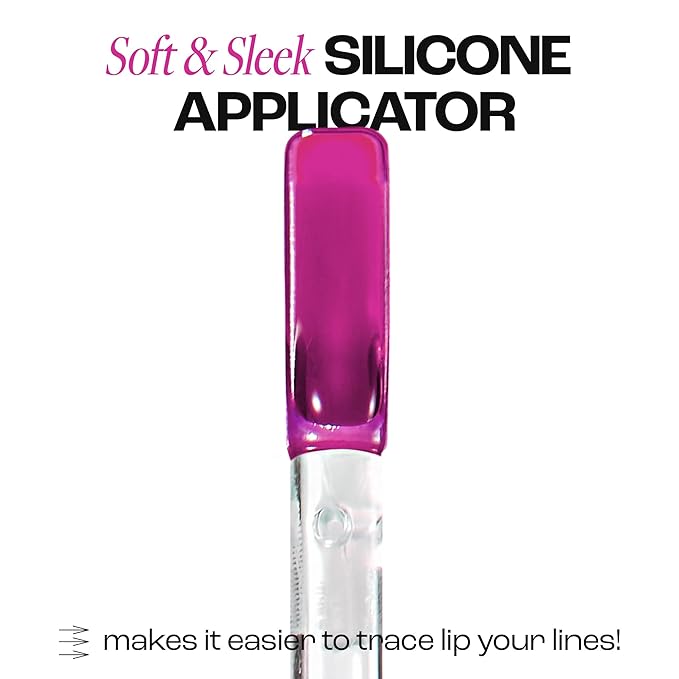 Rouge Star Plumping Lip Tattoo (0.17 oz) - 72-HR Long Lasting Waterproof Peel Off Lip Stain - Transfer-Proof, Non -Sticky Hydrating Matte Lip Tint Tattoo (Plum Berry)-VivaGrace Women